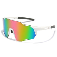 White frame rainbow lens